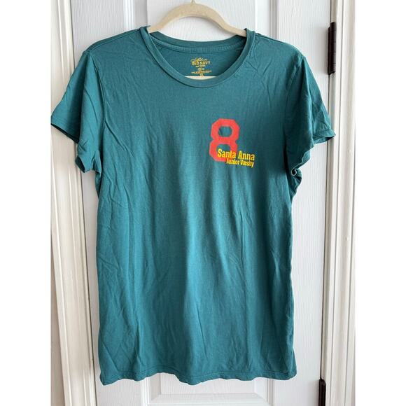 Old Navy Women’s Vintage 90s Y2K Santa Ana Junior Varsity T Shirt size XL - Picture 2 of 5